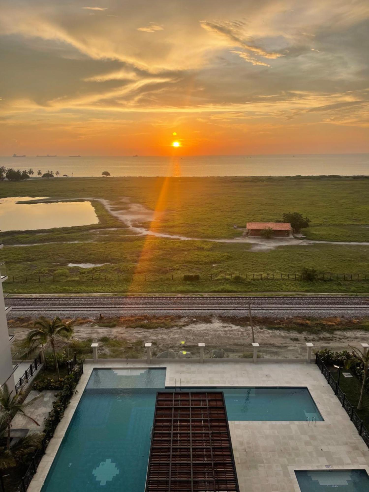 Moderno Apto Familiar En Exclusivo Sector Hotelero Frente A Reserva Natural Y El Mar, Hermosas Vistas Apartment